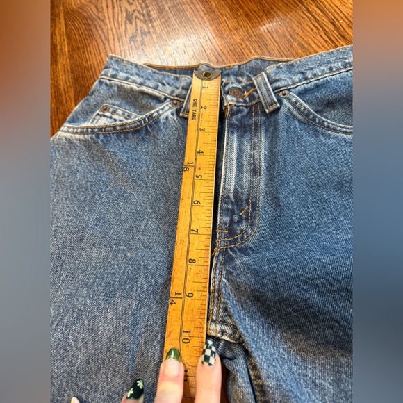 NEW Vintage Levi 505 Student Fit Denim Jeans, Orange Tag - Picture 12 of 13